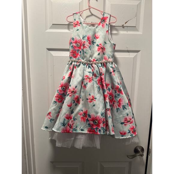 Couture Princess Other - Couture Princess Girls 8 Floral Sleeveless Dress